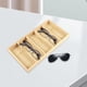 thumbnail image 5 of Estuche para exhibición de anteojos de terre, estuche portátil para exhibición, bandeja de almacenamiento, organizador , soporte para anteojos, 5 Rejils Color Madera Macarena Vitrina de joyería, 5 of 8