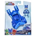 thumbnail image 2 of PJ Masks Cat-Car Preschool Toy, Hero Vehicle with Catboy Action Figure, 2 of 6