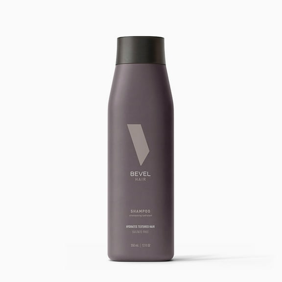 Bevel Men's Hair Shampoo, Moisturizing, with Shea and Coconut Oil, 12 fl oz