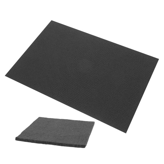 STRANDCHIC High Temperature Carbon Fiber Felt Dark Grey Soft Material for Welding and Insulation