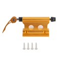 thumbnail image 1 of Bike Fork Mount Quick Release Cycle Block Front Fork Fixed Clip Luggage Holder Rack, 1 of 4