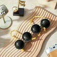 thumbnail image 1 of Yellow Rope Rhythm Sand Ball, Starter Sand Egg For Beginner, Band Accompaniment Percussion Instrument Sand Shake Double Ball, Sand Hammer, 1 of 5