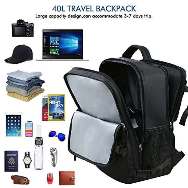 beraliy travel backpack for Men Women,TSA Carry On Backpack Flight Approved Beraliy Large Travel Backpack,Flight Approved