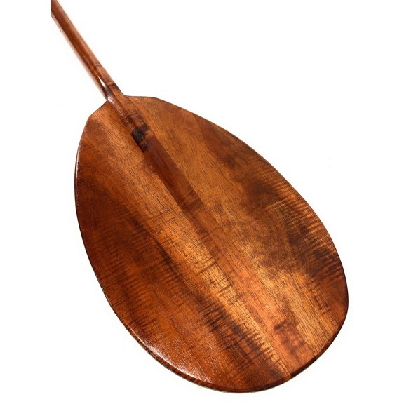 Tiger Curls Koa Paddle 60" Steersman Hawaii Built | #koa4293