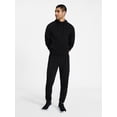 thumbnail image 3 of Athletic Works Men's and Big Men's Mix Media Joggers, Size S-4XL, 3 of 5
