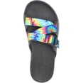 thumbnail image 2 of Chaco Chillos Slide Men Dark Tie Dye, 2 of 8
