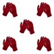thumbnail image 2 of Minnieouse Guantes Pantalla Táctil Manopla Cálida Unisex Mujer Guantes Invierno Manoplas Punto Type2 NO2 Minnieouse CBP032356, 2 of 6