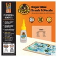 thumbnail image 2 of Super Glue Gorilla Clear 12 g con brocha y aplicador de boquilla, 2 of 7
