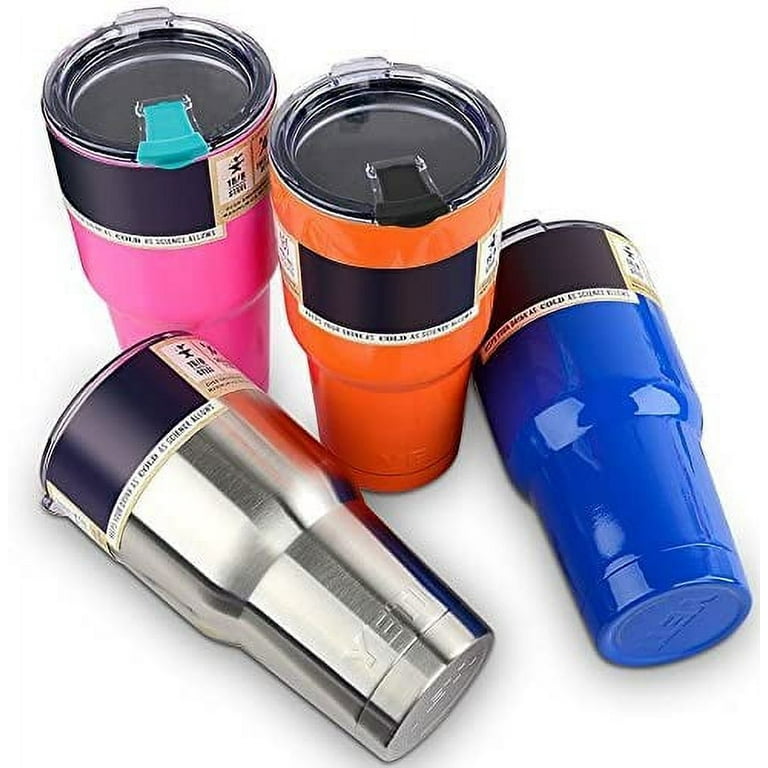 Tumbler Replacement Lids IHUIXINHE Spill Proof and Splash Resistant Lid for  Rambler Ozark Trail Straw Friendly (