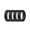 Pack F: 4 Black Rings, variant on Silicone Wedding Rings for Men, Breathable Brushed Top Middle Engraved Line Rubber Engagement Bands 8.2mm Wide 2.5mm Thick, Variety Pack 1-7