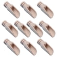 thumbnail image 4 of yuksok 10Pcs Mini Wooden Spoon Camping Small Spice Spoon for Kitchen Ice Cream 48mm, 4 of 9