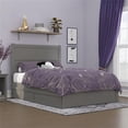 thumbnail image 6 of AFI NoHo Wood Full Bed with Footboard and Twin Trundle in Grey, 6 of 12