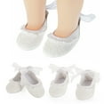 thumbnail image 1 of Chaussures Plates pour Poupée Chaussures de Robe pour Poupée en Fausse Perle Accessoires pour Poupée pour Poupée Fille de 18 Po, 1 of 5
