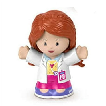 Replacement Girl Figure For Fisher-Price Little People Barbie Playset (HGP69) - Figure In Wheelchair