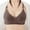 Coffee, variant on ZyeKqe Push up Bras for Women No Underwire Breathable Bras Deep V Neck Wireless Soft Everyday Bras