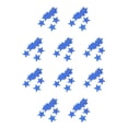 thumbnail image 2 of Bewildely 1 Juego de decoraciones para fiestas, interesantes, pequeños, pequeños, únicos, para interiores, accesorios de estrellas para el hogar para tipo 30 10piezas Bewildely CBP386047, 2 of 5