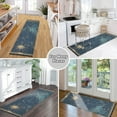 thumbnail image 6 of Yayeee Runner Rug for Bedroom 2'x6' Machine Washable Hallway Non Slip Mat, Dark Star Map, 6 of 8