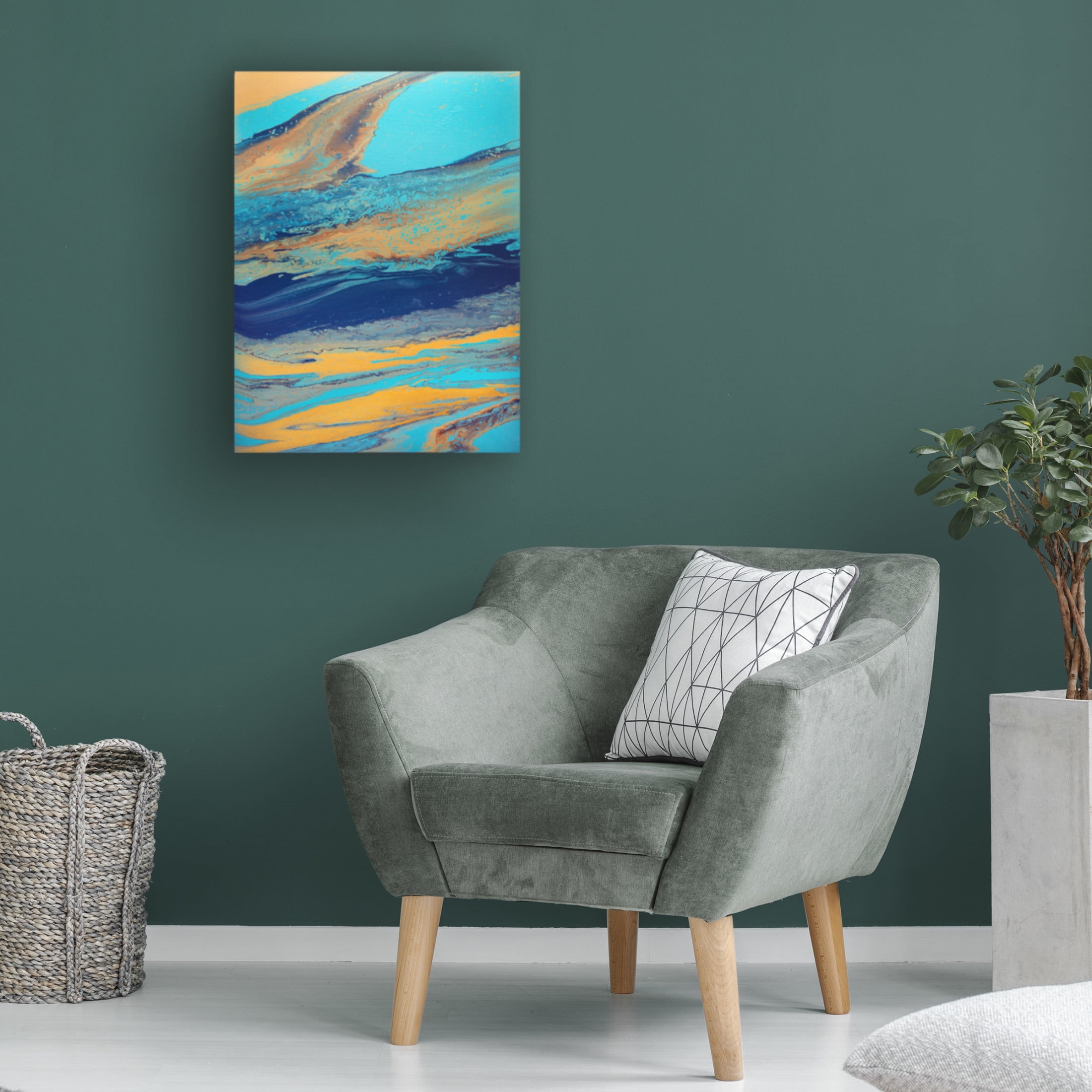 Trademark Fine Art Alyson Storms Picture Jasper Canvas Wall Art