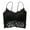 Black, variant on Women Lingerie Tube Top Soft Padded Wire Free Seamless Bra Crop Top