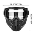 thumbnail image 3 of 2026 Upgraded Detachable Full Face Goggle Mask, 3 of 7