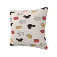 thumbnail image 2 of Funda de almohada decorativa con dibujos animados de Mickey Mouse, para decoración del hogar y el sofá, elige una funda de cojín de temporada feliz de 24 x 24 pulgadas, 2 of 8