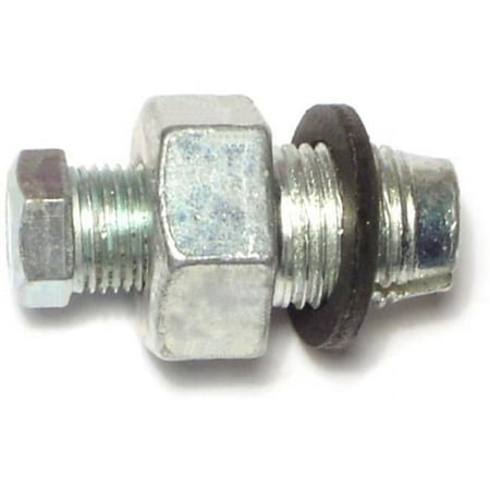 Midwest Fastener 12370 0.5-20 Single Piggy Back Oil Pan Drain Plugs - 5 Piece