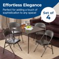 thumbnail image 2 of MECO Sudden Comfort All Steel Folding Chair Set, Cinnabar (Set of 4), 2 of 7