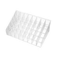 thumbnail image 1 of Langgg White Convenient And Practical Makeup Organizer Storage For Travel Multiple Compartments Waterproof Cosmetic Organizer 40 grids 1Set, 1 of 6