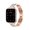 Rose Gold, variant on Waloo Diamond Studded Bracelet Stainless Steel Band for Apple Watch 40/41/42mm - Rose Gold