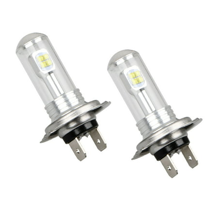 2 X H7 80W 3000LM 6000K CREE LED Fog DRL Driving Car Head Light Lamp Bulbs (Best Led Headlight Bulb Brand)