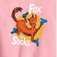 thumbnail image 2 of Dr. Seuss - Fox In Socks Jumping  - Toddler & Youth Crewneck Fleece Sweatshirt, 2 of 5