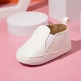 thumbnail image 5 of Wdgfv Breathable First Soft Sole Sneakers Lightweight Prewalker Shoes For Baby Crawling And Early Walking Development White 11, 5 of 9