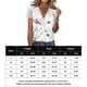 thumbnail image 2 of Camiseta Blusas elegantes con cuello en V para mujer Camisetas casuales de encaje Top básico suelto (Gris XL) Ygjytge Gris T XL para Mujer, 2 of 8