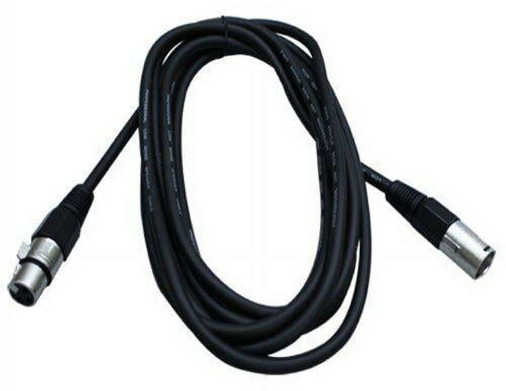 2 MR DJ CXMXF30 30' XLR Male to XLR Female Microphone Balanced Instrumental Dj XLR Interconnect Cable