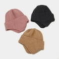thumbnail image 4 of MANHUJI Head Wraps For Men Mens Women Winter Hat Cold Weather Hood Outdoor Sports Windproof Knit Cap Head Caps For Men (Pink,One Size), 4 of 4