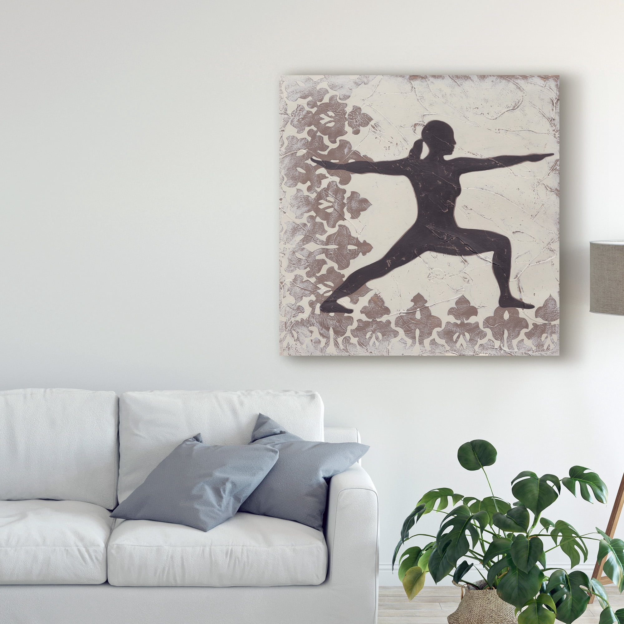 Trademark Fine Art 'Yoga Bliss II' Canvas Art by Chariklia Zarris