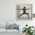 thumbnail image 3 of Trademark Fine Art 'Yoga Bliss II' Canvas Art by Chariklia Zarris, 3 of 4