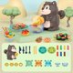 thumbnail image 2 of Plastilina, cortadores de plástico para modelar, accesorios, herramientas para plastilina para niños Squirrel 26pcs, 2 of 9