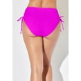 thumbnail image 2 of Swimsuits for All Women's Virtuoso Ruched Side Tie Tummy Control Bikini Bottom, 2 of 6