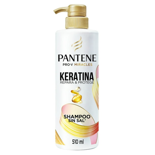 Shampoo Reparador Pantene Pro-V Miracles Keratina Repara y Protege 510 ml