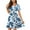 Light Blue dresses for women 2023, variant on Wycnly Formal Dresses for Women Tie Waist Loose Flowy Ruffle Swing Beach Sun Dress Crewneck Short Sleeve Daisy Print Summer Mini Dresses Green M Clothes