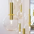 thumbnail image 3 of Sonneman 3761 Bubbles 10" Wide Pendant - Brass, 3 of 7