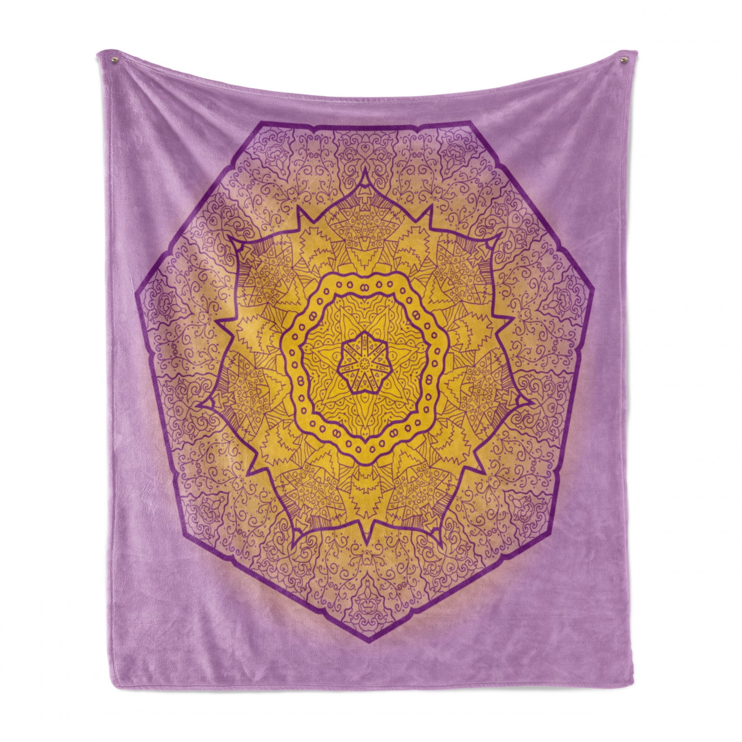 Cozy Plush for Indoor and Outdoor Use 50 x 60 Ambesonne Mandala Soft Flannel Fleece Throw Blanket Earth Yellow Lavender Oriental Heptagon with Floral Elements and Curlicues Ombre Effect Cozy Plush for Indoor and Outdoor Use 50 x 60 Ambesonne Mandala Soft Flannel Fleece Throw Blanket Earth Yellow Lavender Oriental Heptagon with Floral Elements and Curlicues Ombre Effect