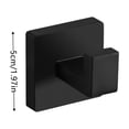 thumbnail image 3 of BotaniNest Heavy Duty Towel Hooks For Bathroom And Kitchen Rustproof Stainless Steel Wall Mounted Hanging Rack With Strong And Screws For Home Dorm, 3 of 5