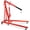 Red, variant on Memoryfield 2 Ton Hydraulic Engine Hoist Cherry Picker, Folding Heavy Duty Shop Crane with 4 Boom Positions, for Truck & SUV Engine Lifting, Garage Use, Yellow