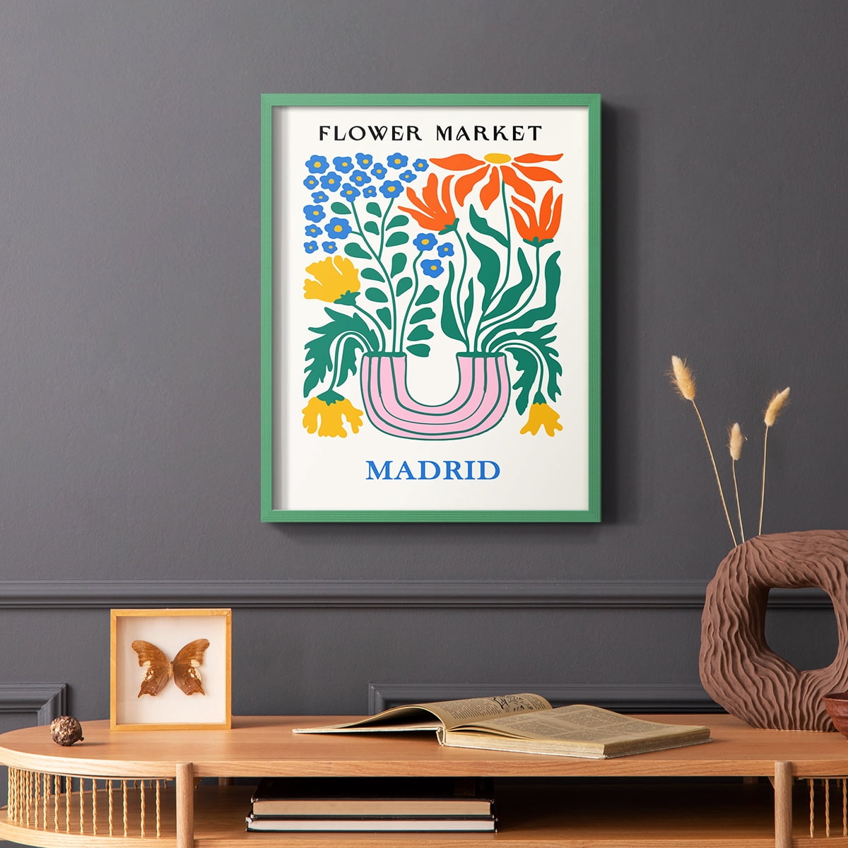 Matisse X Framed Print - Solid Wood