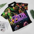 thumbnail image 2 of The Legend of Zelda Mens Hawaiian Shirt Short Sleeve Button Down Shirts Tropical Summer Beach Shirts, 2 of 7