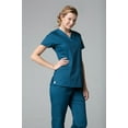 thumbnail image 2 of V-Neck Pocket Top by Maevn XXS - 3XL / Caribbean Blue, 2 of 2