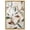 Gold Frame, variant on Soft Magnolia I High-Gloss Frameless Acrylic Glass Wall Art Elegant Floral Art by Art Remedy, Ready to Hang, 10 x 15