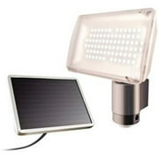 80LED Solar-Powered Aluminum Light BY MAXSA INNOVATIONS
